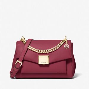 Michael Kors Lita Medium Leather Crossbody Bag