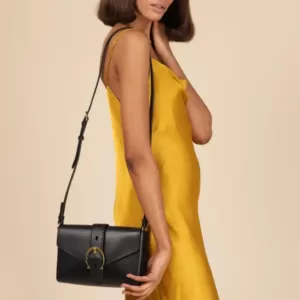 tas selempang wanita Aigner Mia Crossbody Black