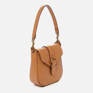 Aigner Mia Shoulder Bag Tan