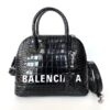 Balenciaga Ville Small Croco