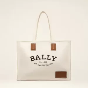 Baaly Crystalia Fabric Tote In Natural