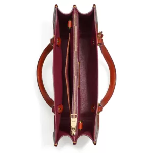 Coach Tyler Carryall 28 In Signature Canvas Tan Rust