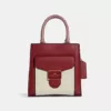 Coach Mini Pepper Crossbody In Colorblock Red Multi
