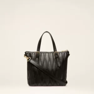 Bally Damirah Small Leather Tote Black
