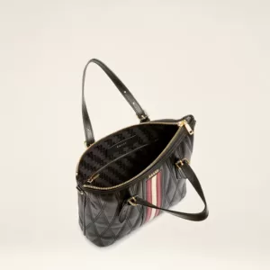 Bally Damirah Small Leather Tote Black