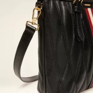 Bally Damirah Small Leather Tote Black