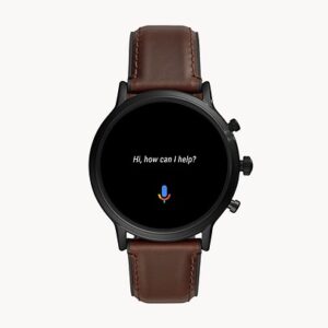 Fossil Gen 5 Smartwatch The Carlyle HR Dark Brown Leather