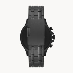 Fossil Gen 5 Smartwatch Garrett HR Black Stainless Steel