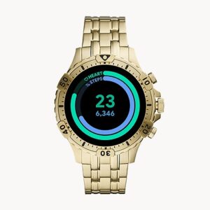 Fossil Gen 5 Smartwatch Garrett HR Gold-Tone Stainless Steel