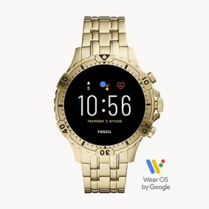 Fossil Gen 5 Smartwatch Garrett HR Gold-Tone Stainless Steel