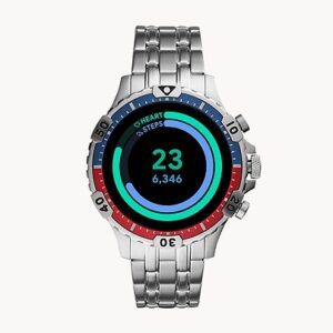 Fossil Gen 5 Smartwatch Garrett HR Stainless Steel