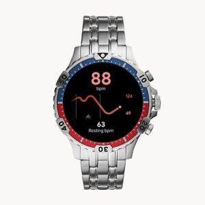 Fossil Gen 5 Smartwatch Garrett HR Stainless Steel