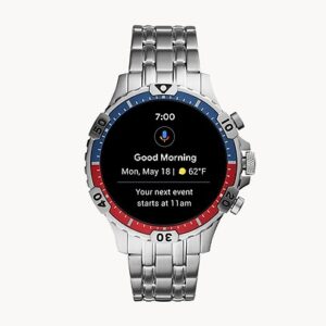 Fossil Gen 5 Smartwatch Garrett HR Stainless Steel