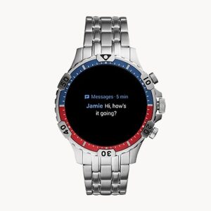 Fossil Gen 5 Smartwatch Garrett HR Stainless Steel