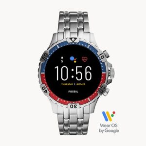 Fossil Gen 5 Smartwatch Garrett HR Stainless Steel