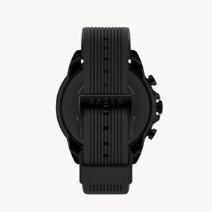 Razer x Fossil Gen 6 Smartwatch Black Silicone Watch and Interchangeable Strap Set