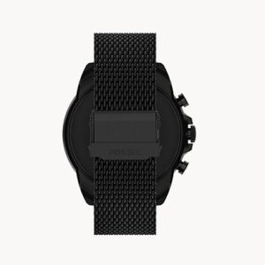 Fossil Gen 6 Smartwatch Black Stainless Steel Mesh