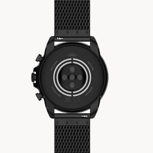 Fossil Gen 6 Smartwatch Black Stainless Steel Mesh