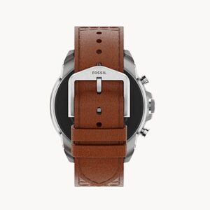 Fossil Gen 6 Smartwatch Venture Edition Olive Fabric and Leather