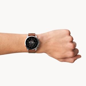 Fossil Gen 6 Smartwatch Venture Edition Olive Fabric and Leather