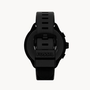 Fossil Gen 6 Wellness Edition Smartwatch Black Silicone
