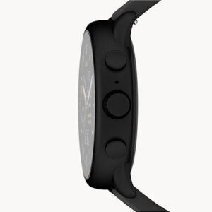 Fossil Gen 6 Wellness Edition Smartwatch Black Silicone