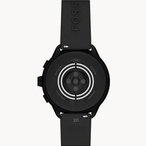Fossil Gen 6 Wellness Edition Smartwatch Black Silicone