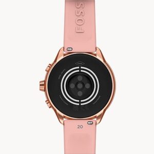 Fossil Gen 6 Wellness Edition Smartwatch Blush Silicone