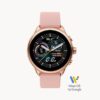 Fossil Gen 6 Wellness Edition Smartwatch Blush Silicone