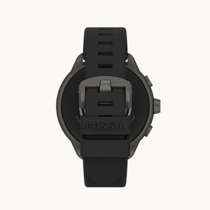 Fossil Gen 6 Wellness Edition Smartwatch Black Silicone and Interchangeable Strap and Bumper Set