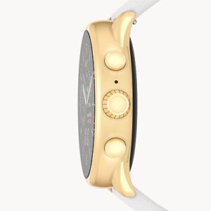 Fossil Gen 6 Wellness Edition Smartwatch White Silicone and Interchangeable Strap and Bumper Set