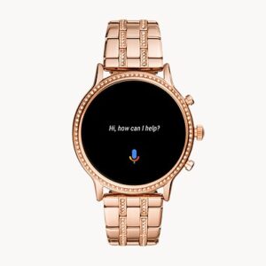 Fossil Gen 5 Smartwatch Julianna HR Rose Gold-Tone Stainless Steel