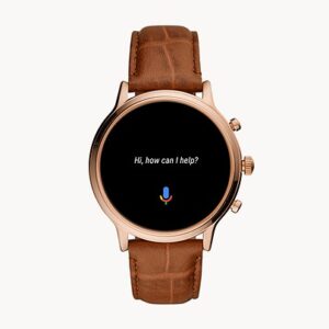 Fossil Gen 5 Smartwatch Julianna HR Brown Croco Leather