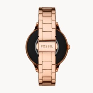 Fossil Gen 5E Smartwatch Rose Gold-Tone Stainless Steel