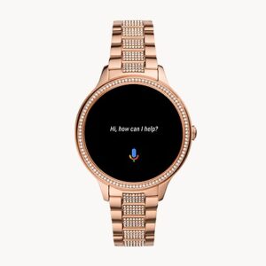 Fossil Gen 5E Smartwatch Rose Gold-Tone Stainless Steel