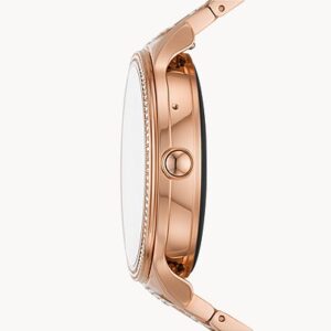 Fossil Gen 5E Smartwatch Rose Gold-Tone Stainless Steel