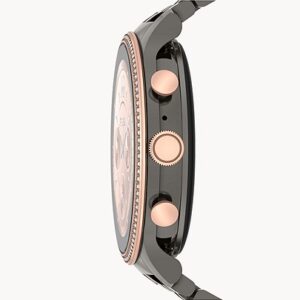 Fossil Gen 6 Smartwatch Gunmetal Stainless Steel