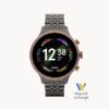 Fossil Gen 6 Smartwatch Gunmetal Stainless Steel