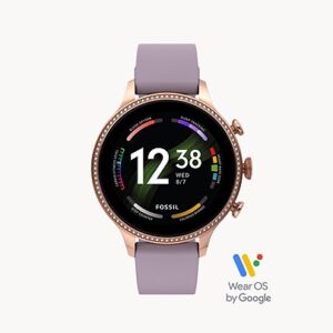 Fossil Gen 6 Smartwatch Purple Silicone