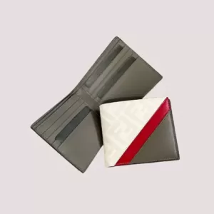 Fendi FF Wallet in Grey