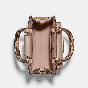 Coach Mini Pepper Crossbody Sheel Pink