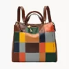 Fossil Parker Small Backpack Patchwork