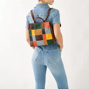 Fossil Parker Small Backpack Patchwork