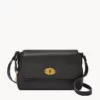 Fossil Gabriella Small Flap Crossbody Black