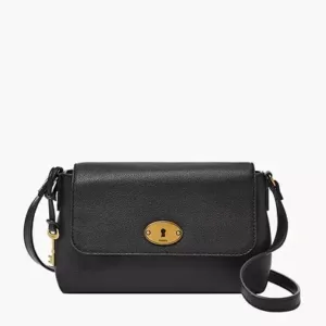 Fossil Gabriella Small Flap Crossbody Black