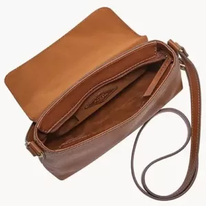 Fossil Gabriella Small Flap Crossbody Brown