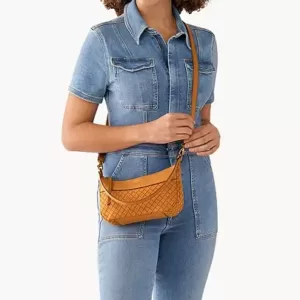 Fossil Skylar Baguette Camel