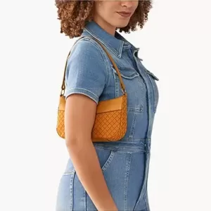 Fossil Skylar Baguette Camel