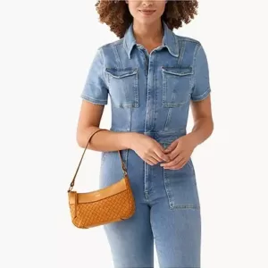 Fossil Skylar Baguette Camel