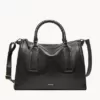 Fossil Parker Satchel Black